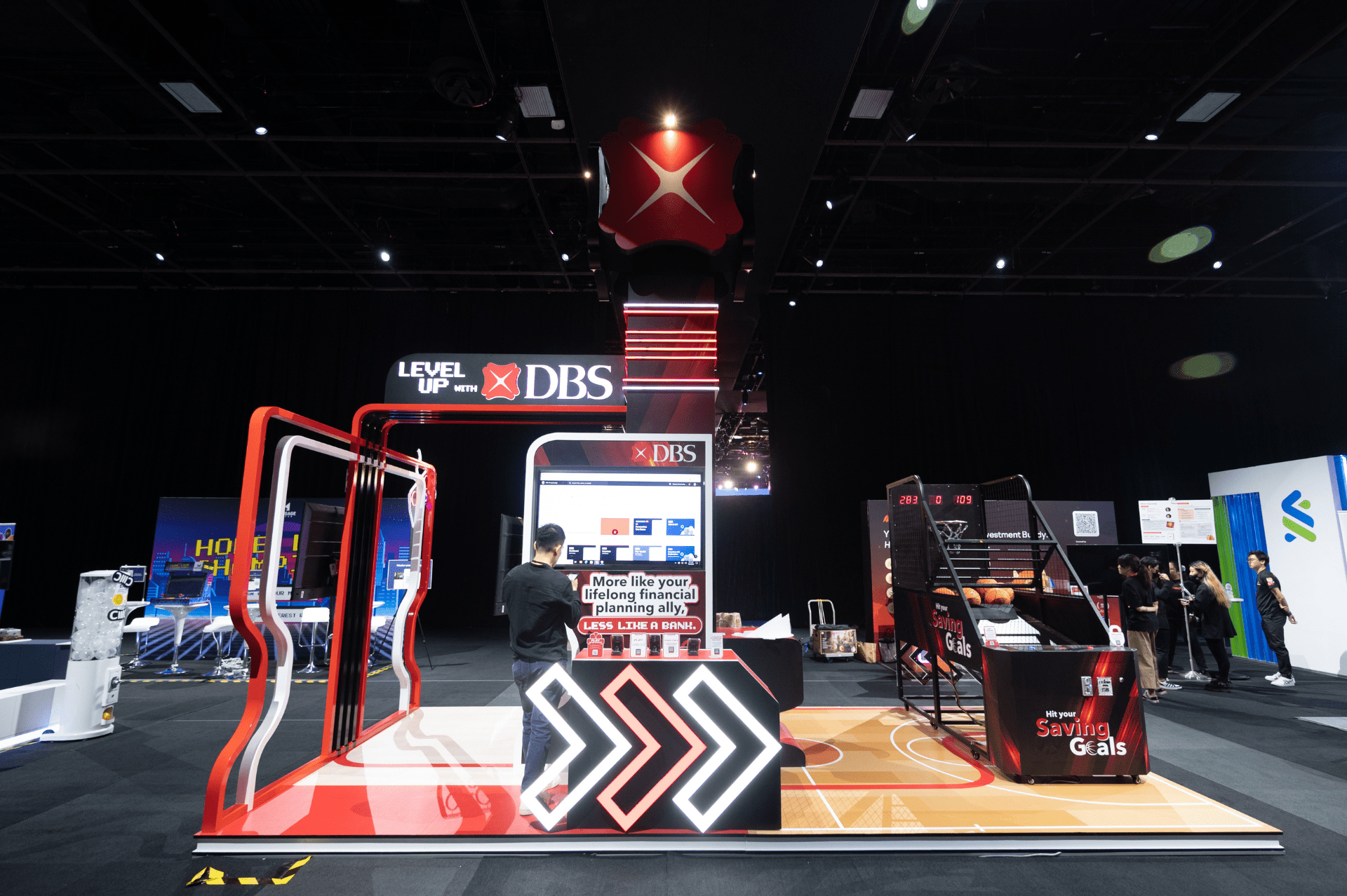 DBS Bank Exhibition Booth Build