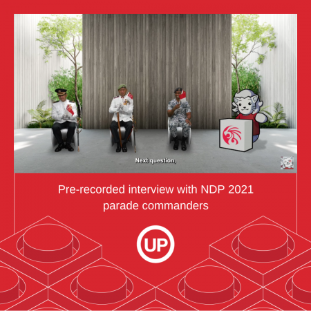 NDP 2021 Interview with parade commanders